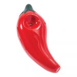Wacky Bowlz Chili Pepper Ceramic Hand Pipe