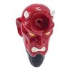 Wacky Bowlz Devil Ceramic Hand Pipe