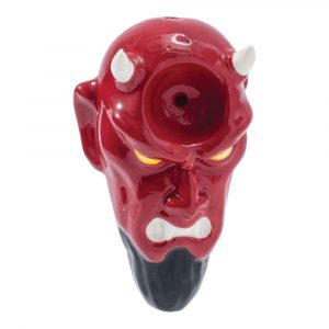 Wacky Bowlz Devil Ceramic Hand Pipe