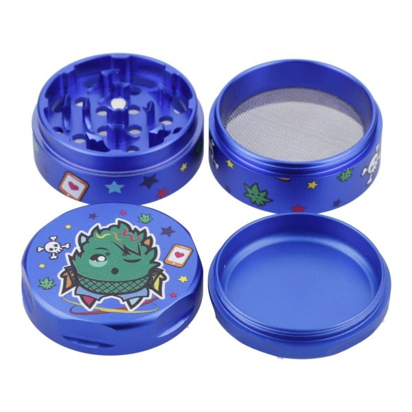Wido 55mm Blue Dream 3 Stage Grinder - Matte Blue