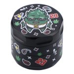 55mm OG Kush 3 Stage Grinder - Black