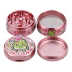 55mm Pink Kush 3 Stage Grinder - Pink