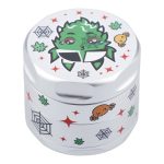 55mm White Widow 3 Stage Grinder - Silver