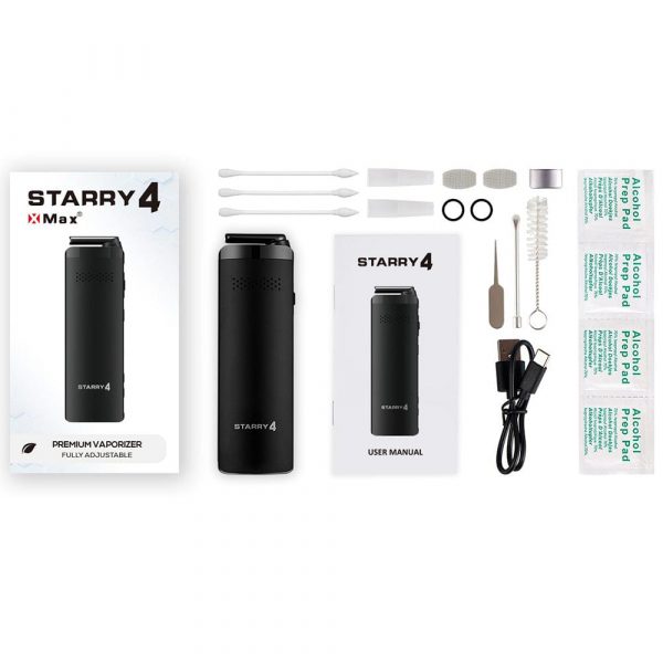 XVAPE Starry 4.0 Dry Herb Vaporizer - 2550mAh / Black