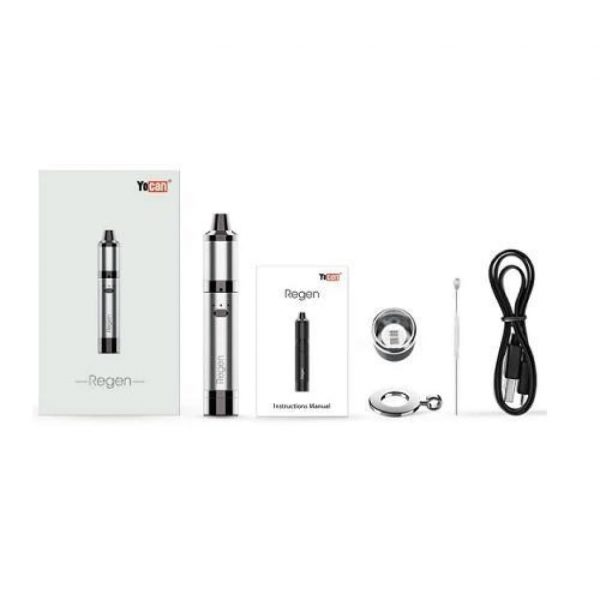 Yocan Regen Vaporizers for Wax Concentrates with Triple Quartz Coil