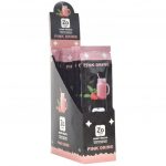 Pink Drink Flavored Hemp Wraps Box - 25 Packs, 2 Wraps Each